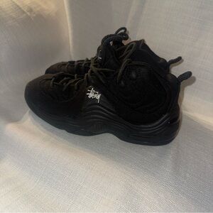 Stussy Kids All-Black Sneakers